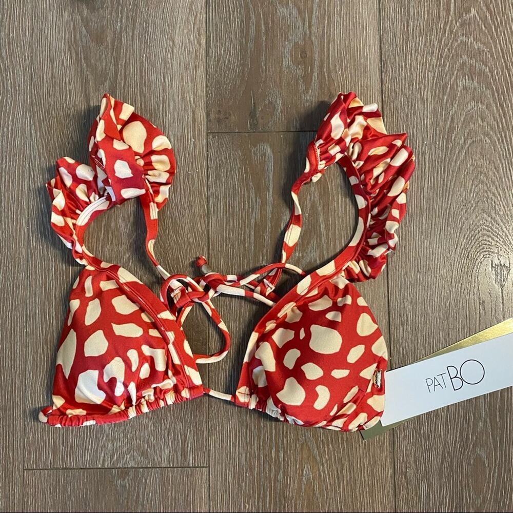 PATBO Ruffle Bikini Top - Picture 4 of 5